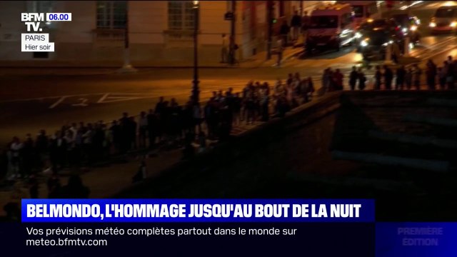 Les fans de Jean-Paul Belmondo n'ont pas hésité à passer la nuit dehors pour saluer sa mémoire une dernière fois