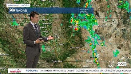 23ABC Evening weather update Septebmer 9, 2021