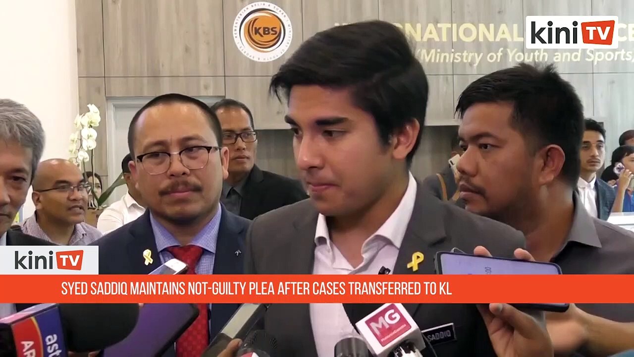 Syed Saddiq maintains not guilty plea after cases transferred to KL