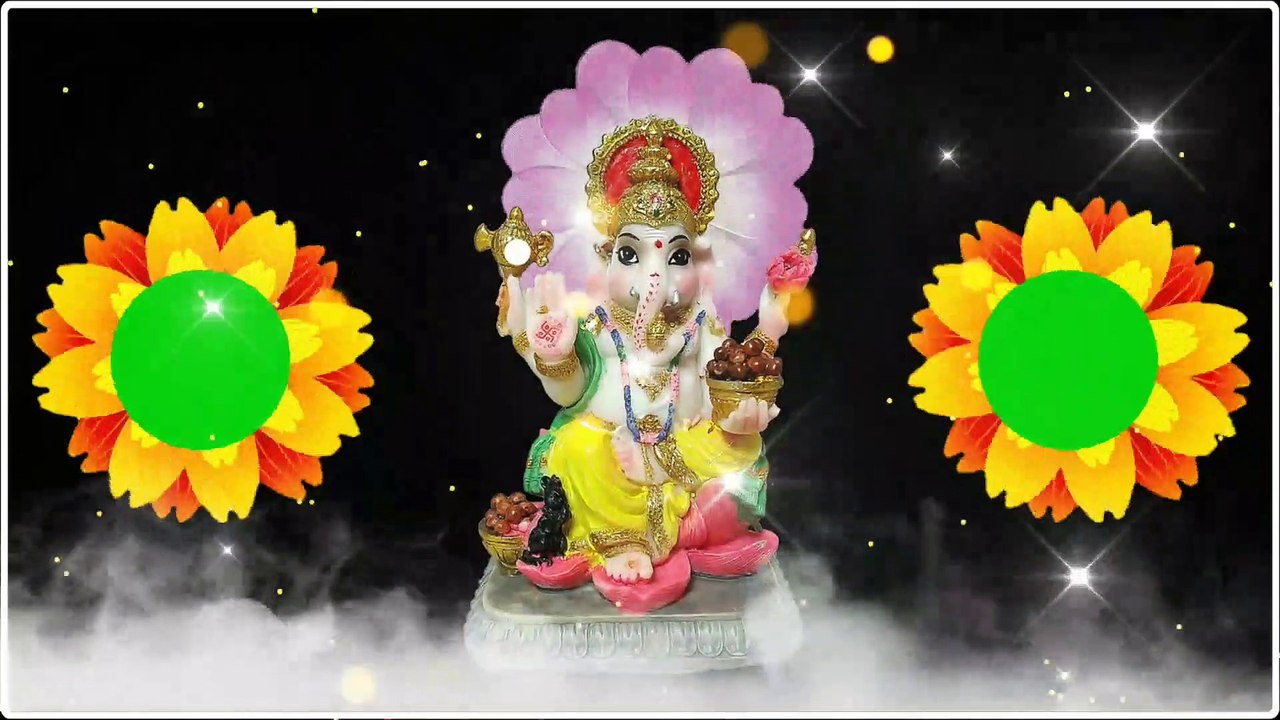 green screen template video |Ganesh Chaturthi Template |Green Screen Ganesh Chaturthi Template  HD