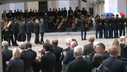 Macron despide con un funeral solemne al actor Jean Paul Belmondo