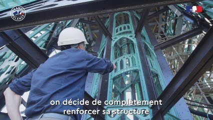 Réfection de la flèche de la cathédrale de Rouen