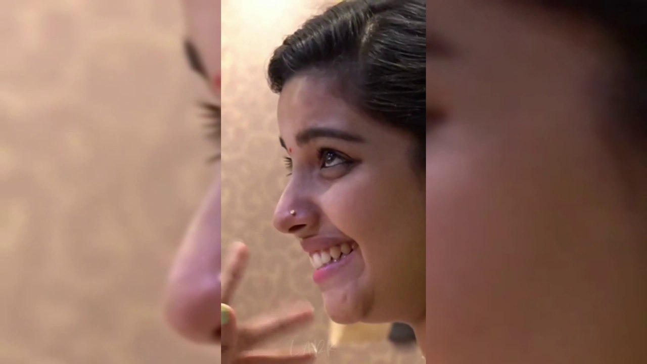Cute Kerala girl Nose pin piercing..