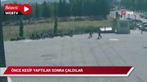 Keşif yapıp motosikleti çaldılar