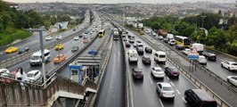 İstanbul'da trafik yoğunluğu yüzde 63'ü buldu