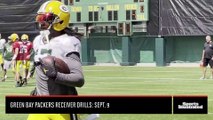 Green Bay Packers Receiver Drills: Sept. 9