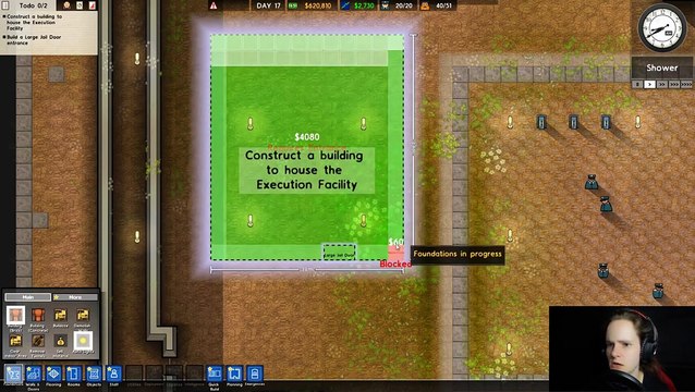 Death Row - Let’s Play – Prison Architect Campaign Chapter 001 Ep 001