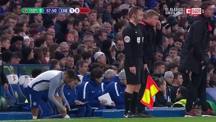 Eden Hazard vs Bournemouth (Home) EFL Cup 17-18