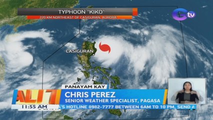 Panayam kay Chris Perez, senior weather specialist, PAGASA | BT