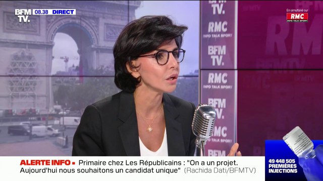 Rachida Dati: Je ne serai pas candidate à la présidentielle mais je participerai au débat