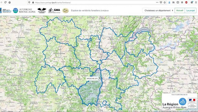 Préserver la faune et la biodiversité en forêt - Tutoriel de l'outil cartographique