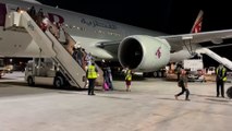 أول رحلة تجارية من كابل منذ الانسحاب الأميركي تصل إلى الدوحة
