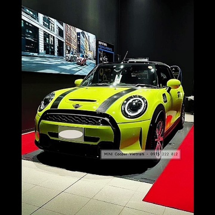 MINI Mui Trần 2022 VÀNG Zesty Yellow Sidewalk Edtion SỰ THAY ĐỔI ĐỘC ĐÁO GÂY ẤN TƯỢNG HÚT HỒN | Cường MINI : 0975 222 812