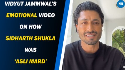 Vidyut Jammwal’s Emotional Video on How Sidharth Shukla Was ‘Asli Mard’ Will Bring Tears- Watch