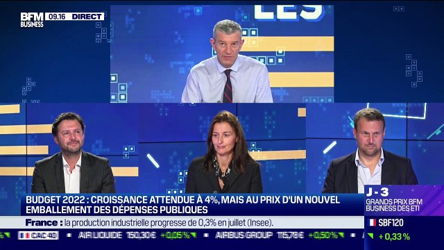 Les Experts : Budget 2022, croissance attendue à 4%, mais au prix d'un nouvel emballement des dépenses publiques - 10/09