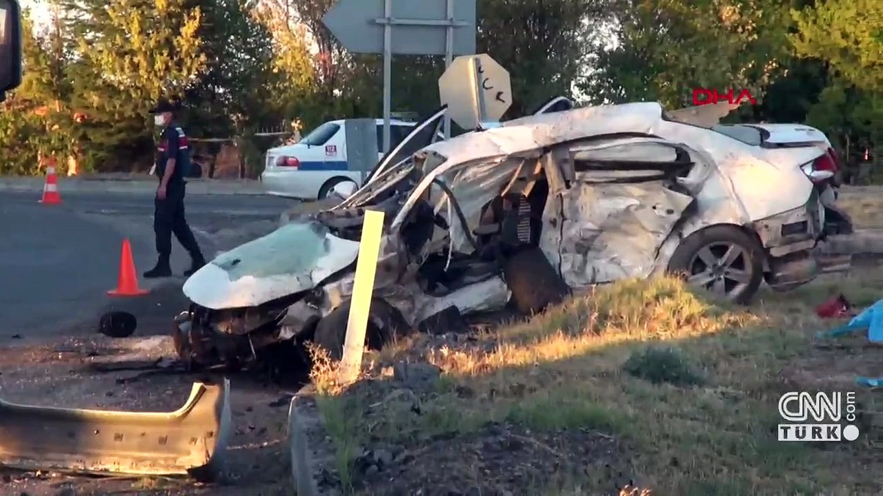 Kırıkkale'de katliam gibi kaza: 6 ölü
