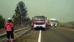 حرائق الغابات في جنوب إسبانيا تجبر المئات على الفرار