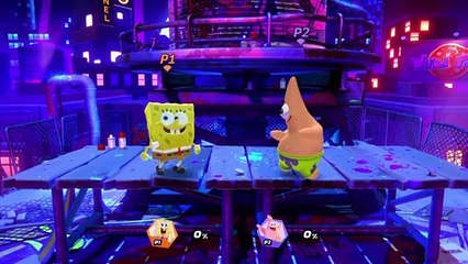Nickelodeon All-Star Brawl - Gameplay del combate