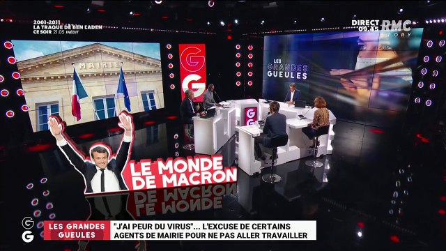 Le monde de Macron: J'ai peur du virus , l'excuse de certains agents de mairie pour ne pas aller travailler - 10/09