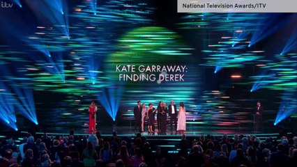 Kate Garraway gives tearful speech as she wins TV award