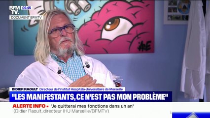 Didier Raoult: "Il faut s'occuper" de la vaccination des personnes à risques