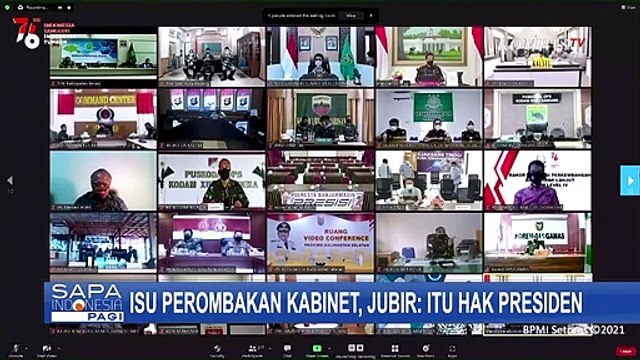 Jubir Presiden Jokowi Tanggapi Isu Reshuffle Kabinet Indonesia Maju