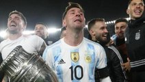 Pele'nin rekorunu tarihe gömen Messi, hüngür hüngür ağladı