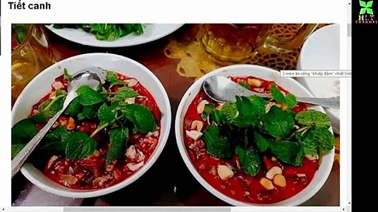 3 món ăn sống "khiếp đảm" nhất Việt Nam
