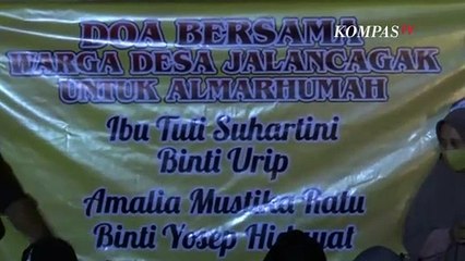 Warga Gelar Doa Bersama di TKP Pembunuhan Ibu dan Anak di Subang