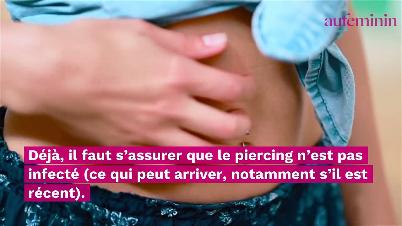 Piercing au nombril pendant la grossesse : puis-je le garder ? Quels risques ?