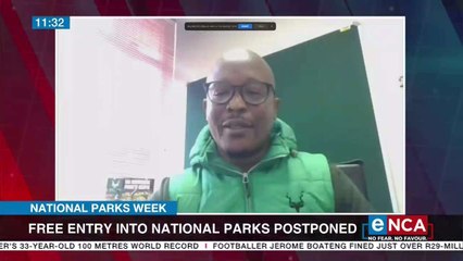 Free entry into National Parks postponed