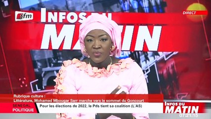 Infos du matin - 10 Septembre 2021 - Culture avec Ibrahima Diouf
