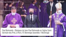 Paul, Victor, Stella Belmondo... L'émotion de la famille autour du cercueil aux obsèques