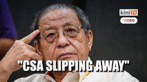 Kit Siang: Proposed agreement with government slipping away after questionable decisions