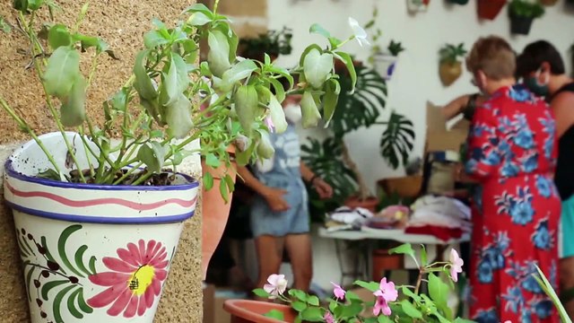 Испанцы помогают афганским беженцам