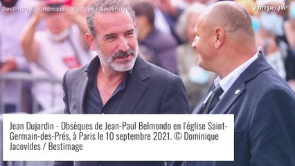 Gilles Lellouche avec sa compagne, Antoine Duléry... Dernier adieu des stars à Jean-Paul Belmondo