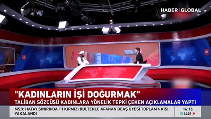 Taliban sözcüsü: Kadınların işi doğurmak
