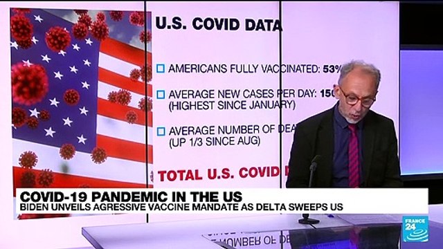 Biden's new Covid-19 plan includes vaccine, test mandates