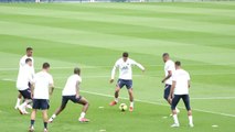 PSG - Mbappé bien présent à l'entraînement