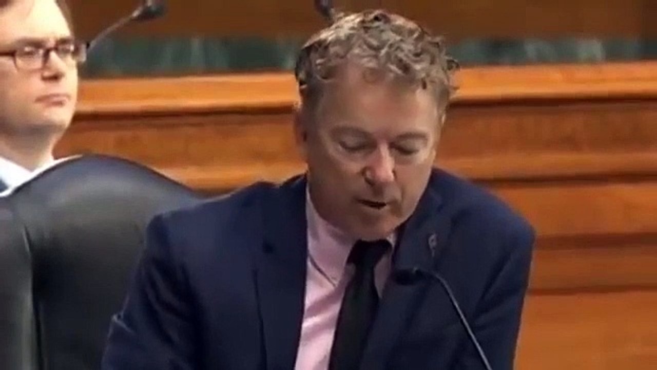 "You created the the virus",  senator R a n d  P a u l  unleashes on dr F a u c i |  Sept 7, 2021