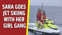 Sara Ali Khan enjoys jet skiing with her girl gang in Maldives