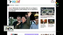 En Clave Mediática 10-09: Bolsonaro llama ahora al diálogo entre instituciones Bolsonaro llama ahora al diálogo entre instituciones