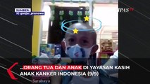 Kocak!!! Aksi Ganjar Jahili Para Bocah Yayasan Kasih Anak Kanker Indonesia