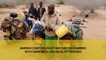 Garsen court releases motorcycle nabbed with game meat, wildlife trophies