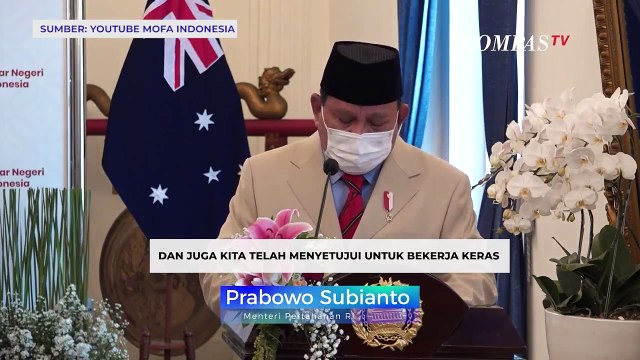 Bertemu Menhan Australia, Menhan Prabowo Bahas Hal ini..
