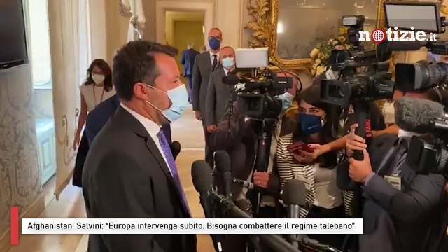Afghanistan, Salvini: “Europa intervenga subito. Bisogna combattere il regime talebano”
