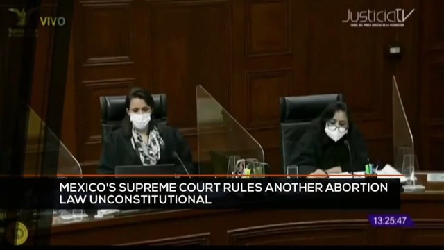 FTS 8:30 10-09: Mexico´s Supreme Court rules another abortion law unconstitutional