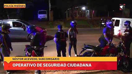 Operativo de Seguridad Ciudadana
