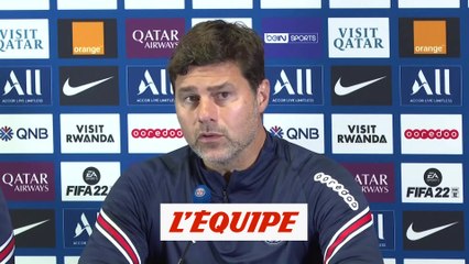 Скачать видео: Pochettino : « Kylian Mbappé est content » au PSG - Foot - L1 - PSG