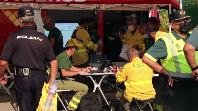 На юге Испании горят леса